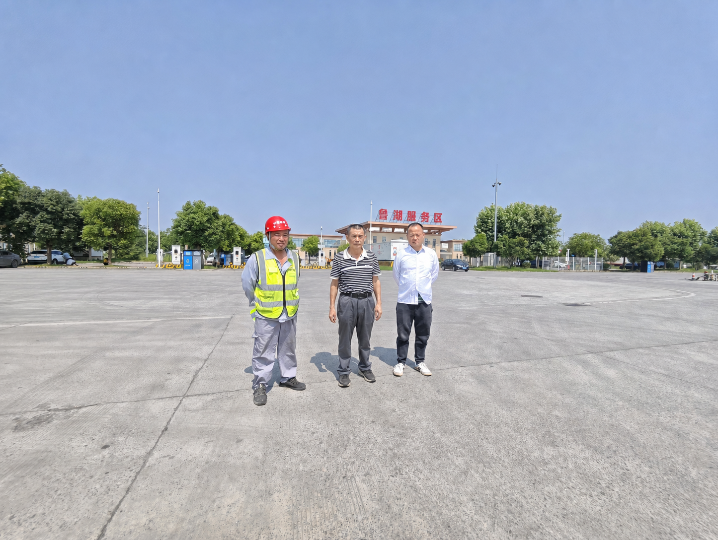 项目公开的现场照片